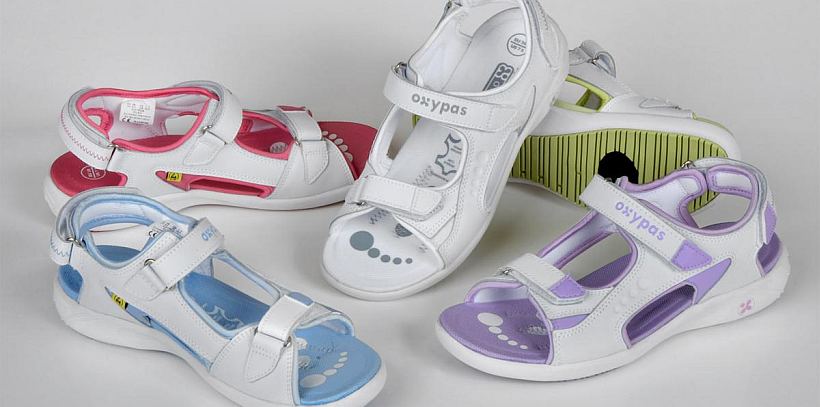 Zdravotní obuv Oxypas Olga jsou lehounké sandály Zdravotní obuv Oxypas