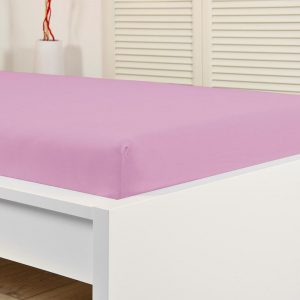 Froté prostěradla Easy 90x200cm růžová