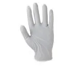 Bílé nitrilové rukavice