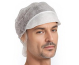 Jednorázové čepice s kšiltem