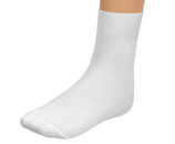 Bílé zdravotnické ponožky